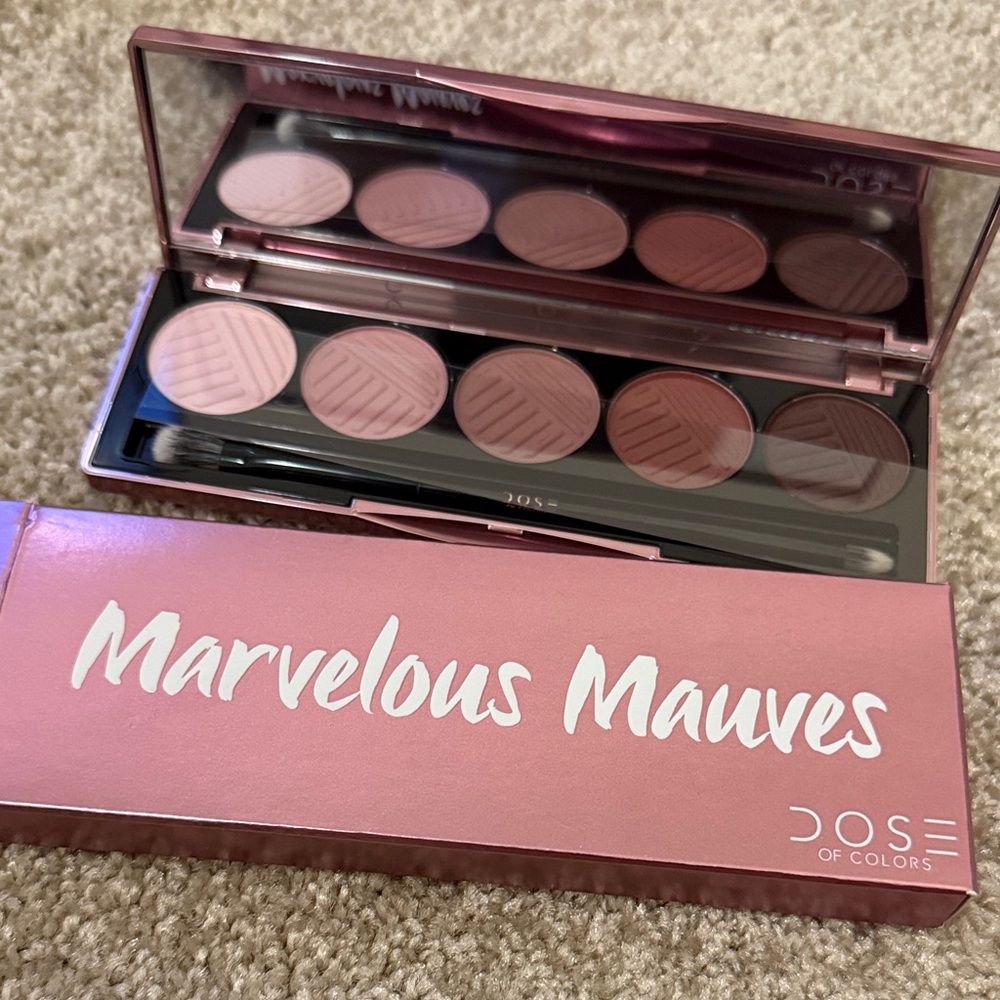 Dose of Colors Marvelous Mauves Palette - Pink and Brown Hues new